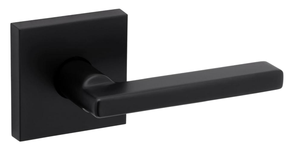 Jasper Square Rose A9105 leverset in Matte Black